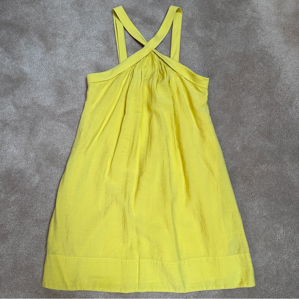 Bcbg Max Azria Summer Dress | yellow | size XXS